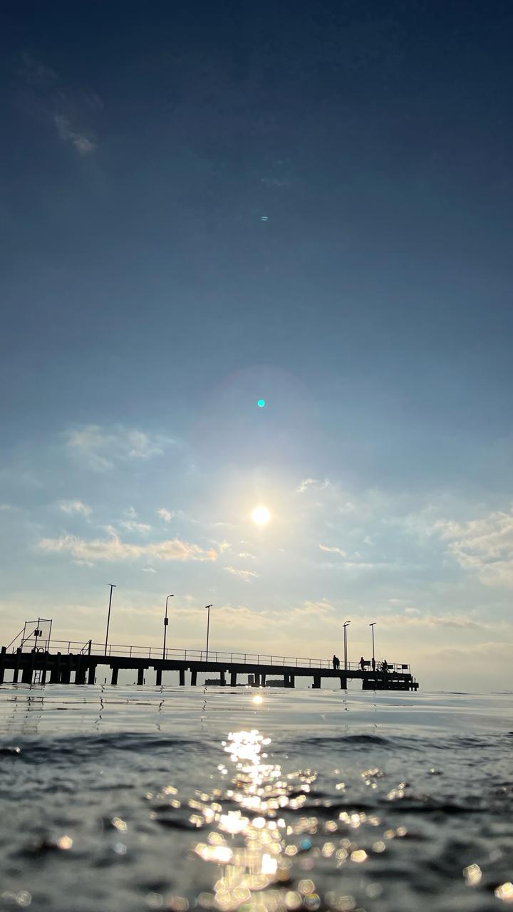 Water-level Camera Black Rock, [travel album] Madeline Djaja, digital file, 2024